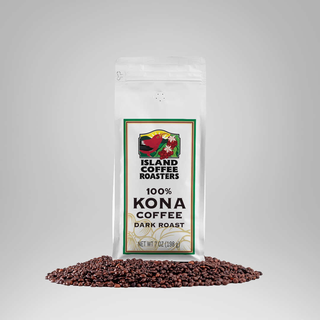 100% Pure Kona Coffee Dark Roast (7oz)