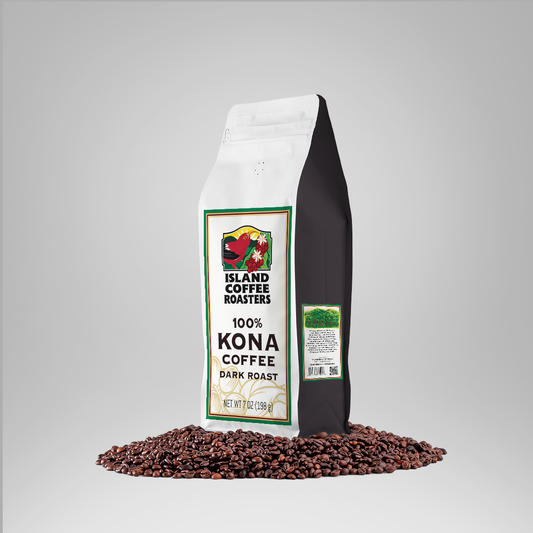 100% Pure Kona Coffee Dark Roast (7oz)